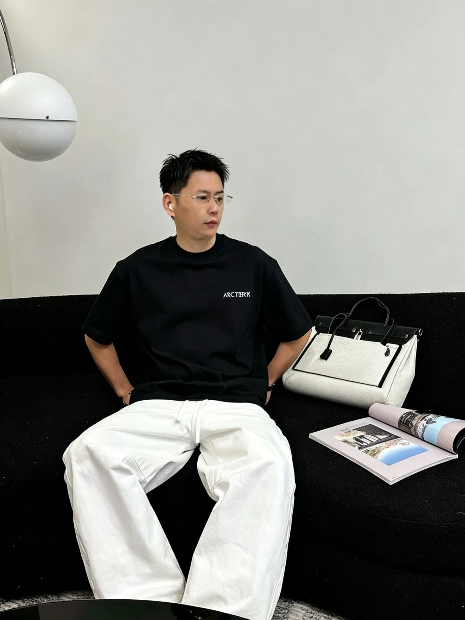 2026 New Arrival Original T Premium Quality OS Hot Sale 100% logo Factory Size：S-3XL（ ) Black White
